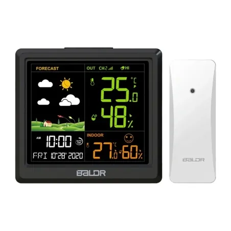 BALDRTHERM B0389WST2H2-V1 Weather Station with Outdoor Sensor